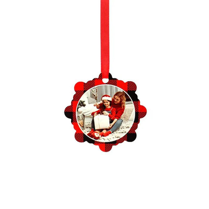 Christmas Aluminium Decoration - Double Sided  - Various shapes