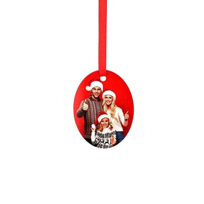 Christmas Aluminium Decoration - Double Sided  - Various shapes