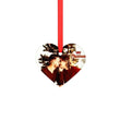 Christmas Aluminium Decoration - Double Sided  - Various shapes - Feather flags UK